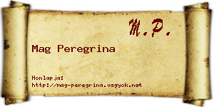 Mag Peregrina névjegykártya